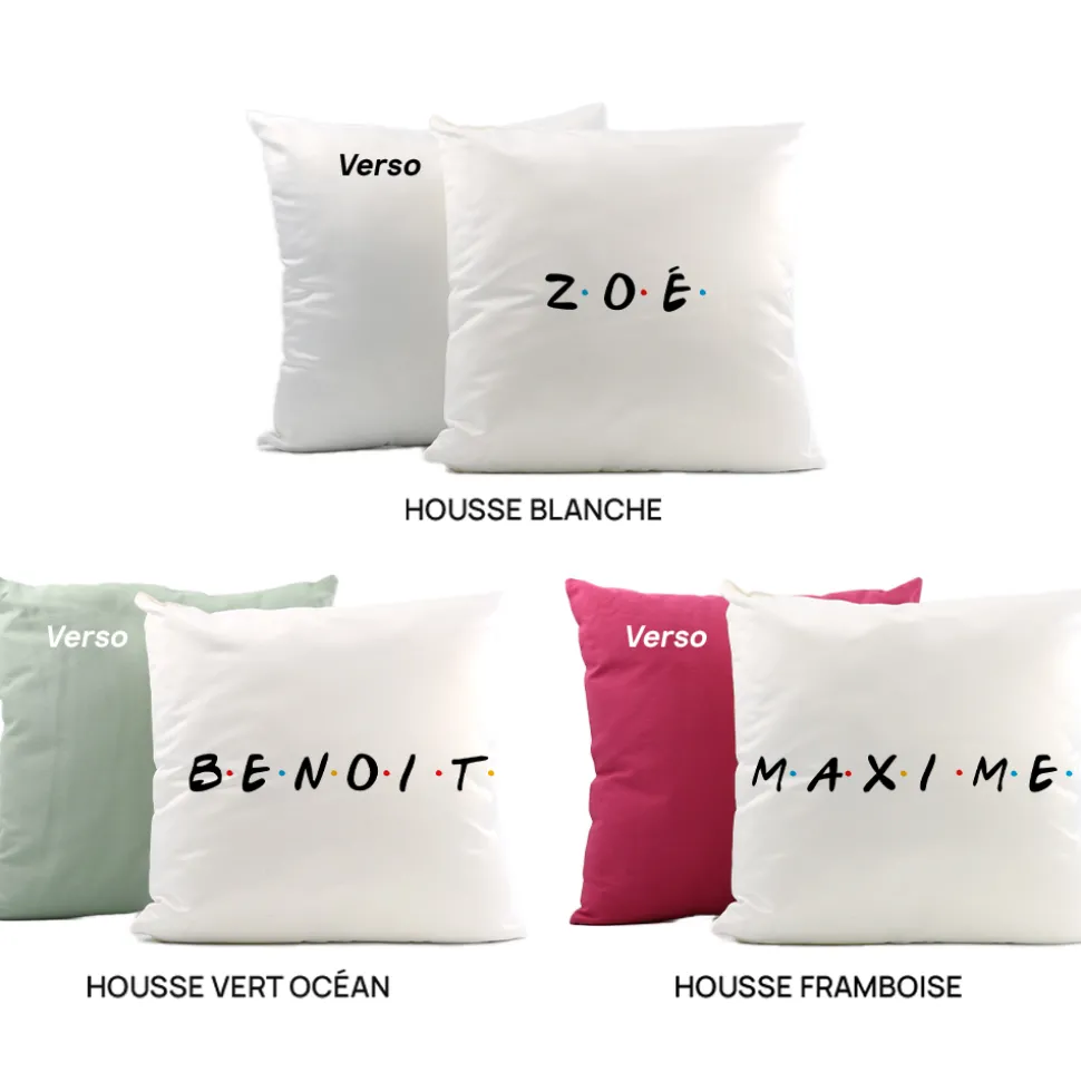 Coussin personnalisé - Bande de potes