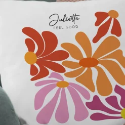 Coussin personnalisé - Botanique