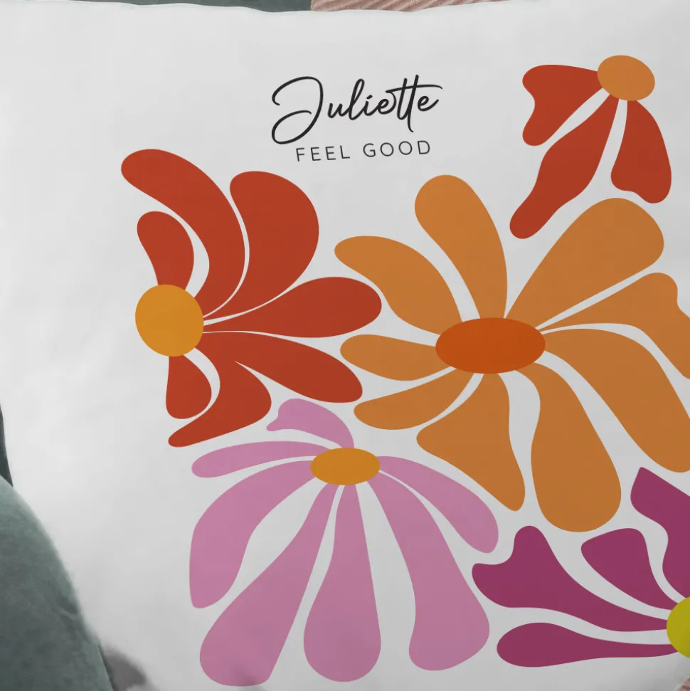 Coussin personnalisé - Botanique