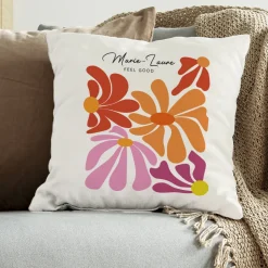 Coussin personnalisé - Botanique