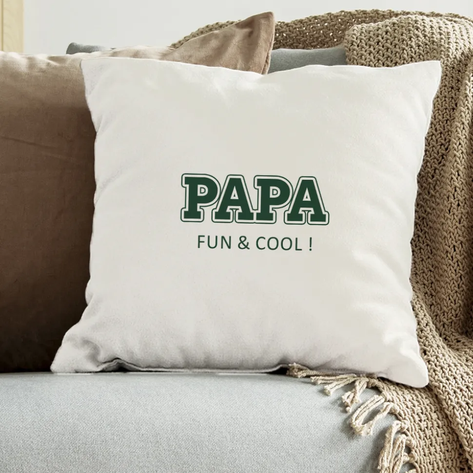 Coussin personnalisé - College Style