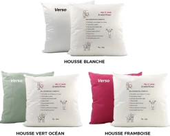 Coussin personnalisé - Contrat d'amour