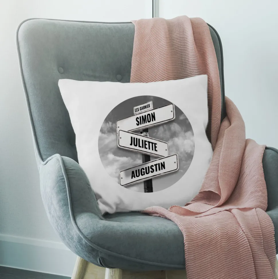 Coussin personnalisé - Destination NYC