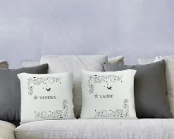 Coussin personnalisé - Etoile Swarovski®