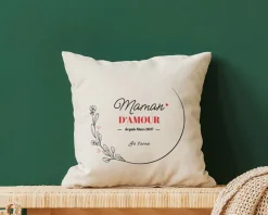 Coussin personnalisé - Maman Depuis