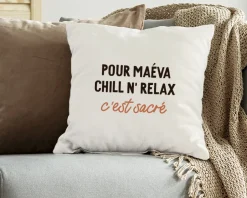 Coussin personnalisé - Message