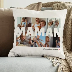 Coussin personnalisé - Multi photos famille