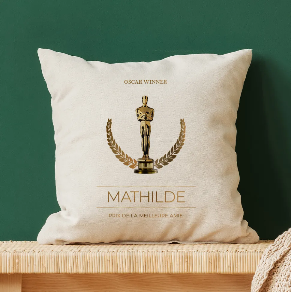 Coussin personnalisé - Oscars