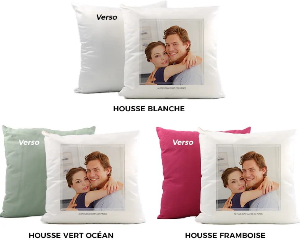 Coussin personnalisé - Photo