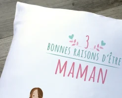 Coussin personnalisé femme - Family Circus