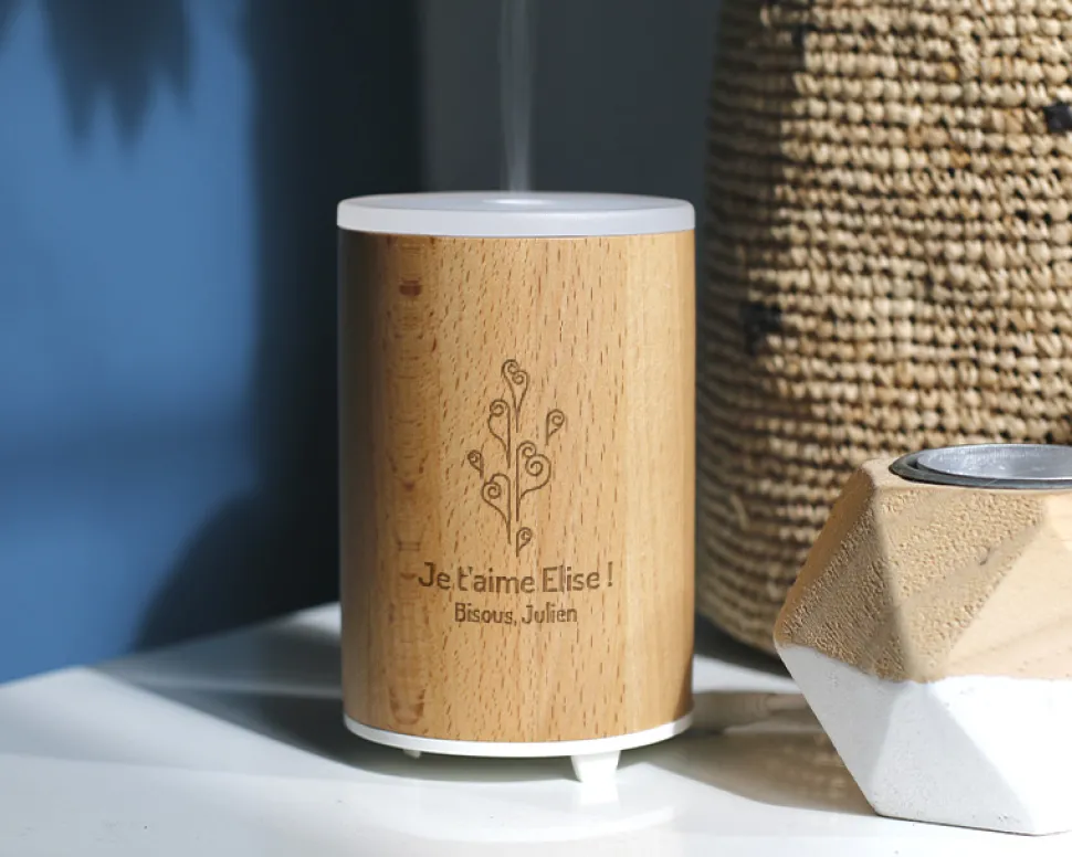 Diffuseur d'huile essentielle personnalisable - Nuages