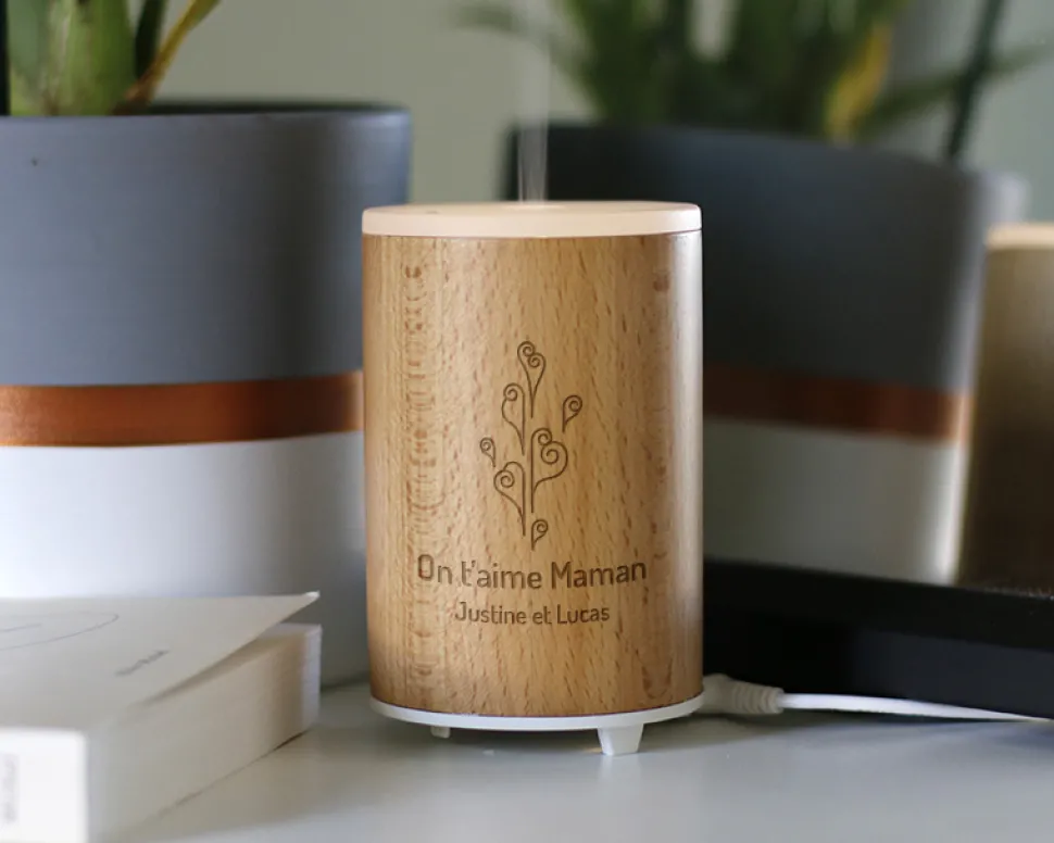 Diffuseur d'huile essentielle personnalisable - Nuages