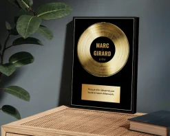 Disque d'or personnalisé - Prénom