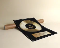 Disque d'or personnalisé - Prénom