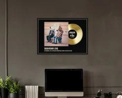 Disque d'or personnalisé - Photo