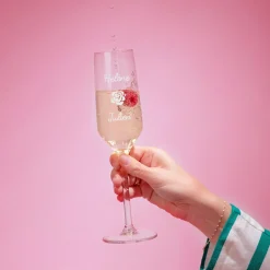 Duo de flûtes à champagne personnalisées - Amour
