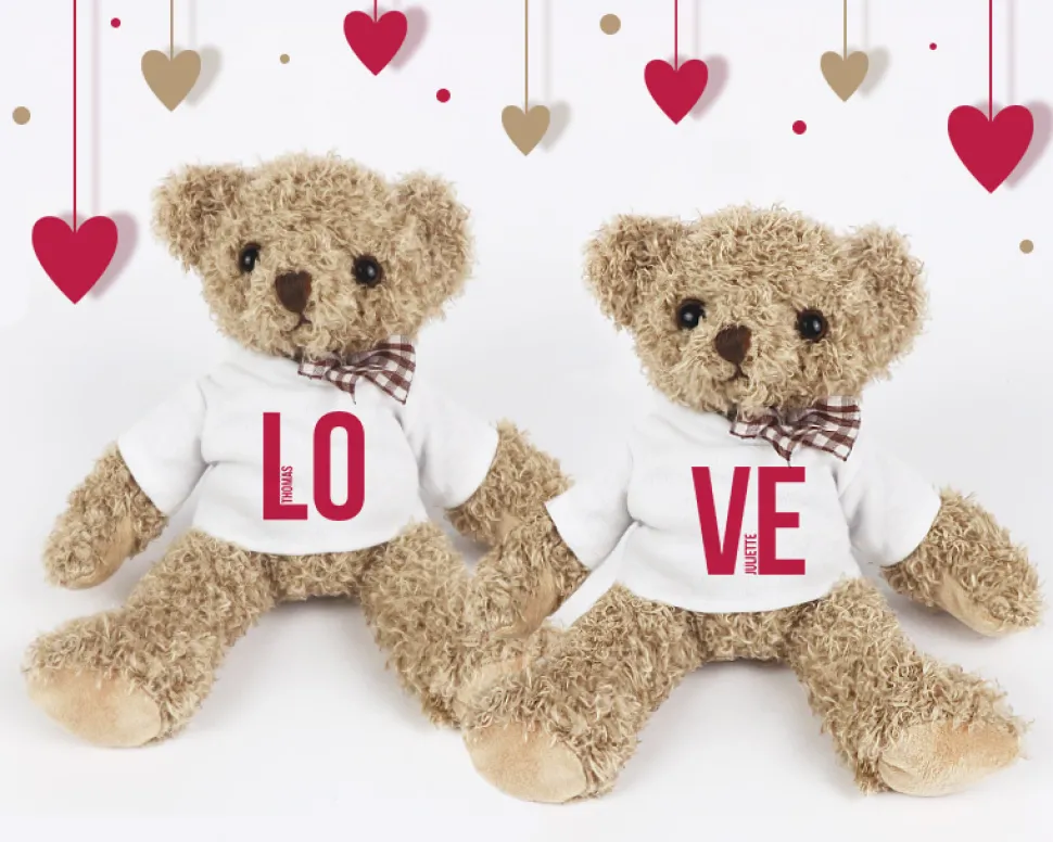 Duo d'Oursons LOVE