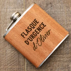 Flasque personnalisée - Message