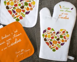 Gant et Maniques Cuisiner avec Amour