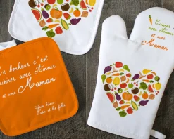 Gant et Maniques Cuisiner avec Amour