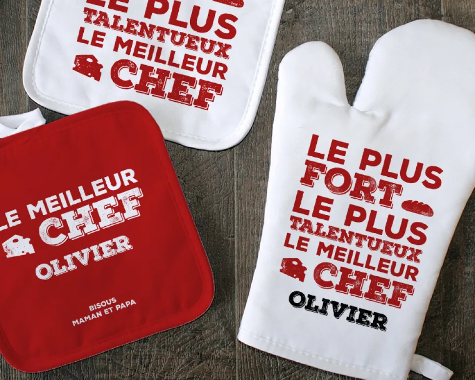 Gant et Maniques Le meilleur Chef