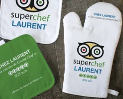Gant et Maniques Personnalisables - Cuisine d'Excellence