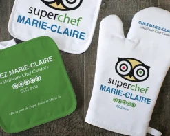 Gant et Maniques Personnalisables - Cuisine d'Excellence