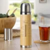 Gourde bambou personnalisee - Acrostiche Maitresse