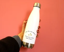 Gourde isotherme en inox personnalisable - Collection Remerciement
