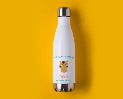 Gourde isotherme en inox personnalisable - Collection Animaux