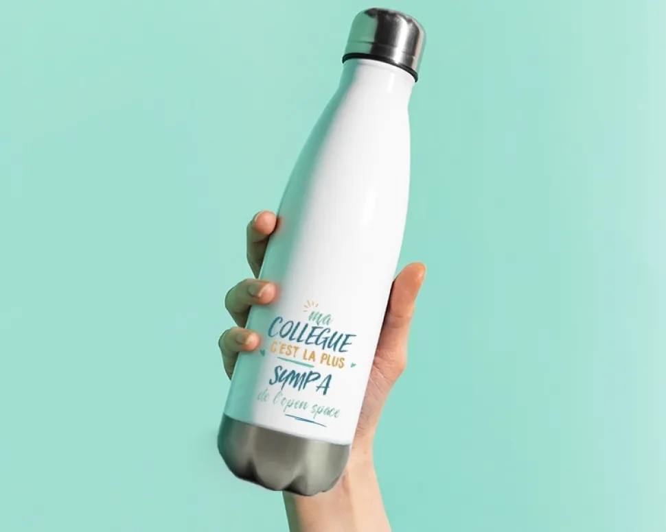Gourde isotherme personnalisée - Le plus...