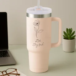 Gourde lifestyle personnalisée - Fleur