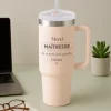 Gourde lifestyle personnalisée - Merci Maîtresse