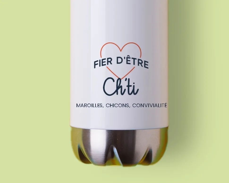 Gourde personnalisable - Fier d'être