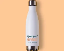 Gourde personnalisable - J'peux pas j'ai apéro