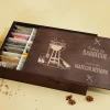 Grand coffret d'épices gravé Festival du barbecue - 36 épices du monde