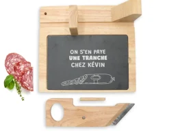 Guillotine à saucisson personnalisée - Apéro