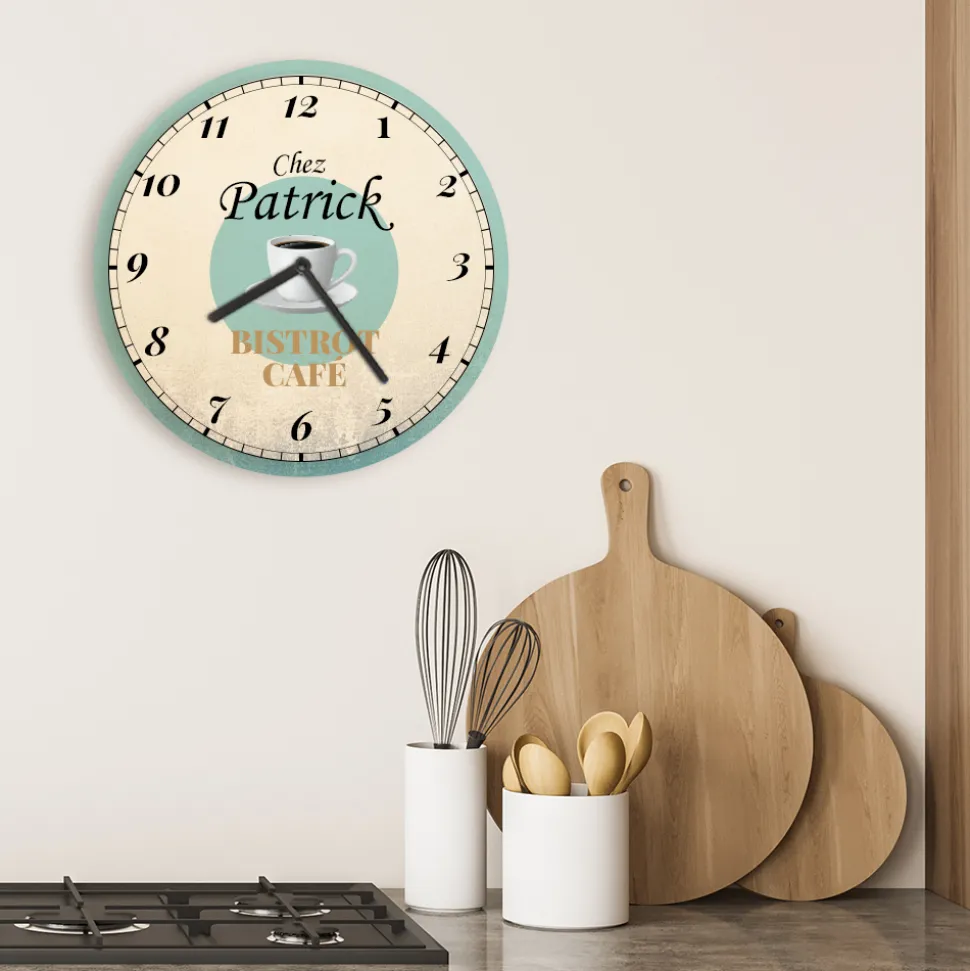 Horloge Bistrot