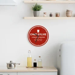 Horloge personnalisable - Chef étoilé