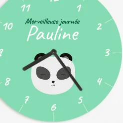 Horloge Personnalisable - Petit Panda