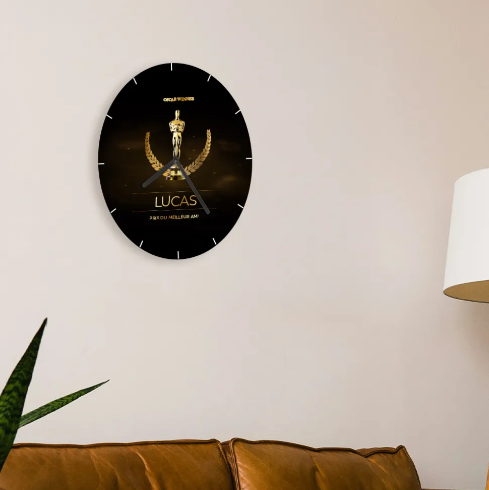 Horloge personnalisée - Oscars