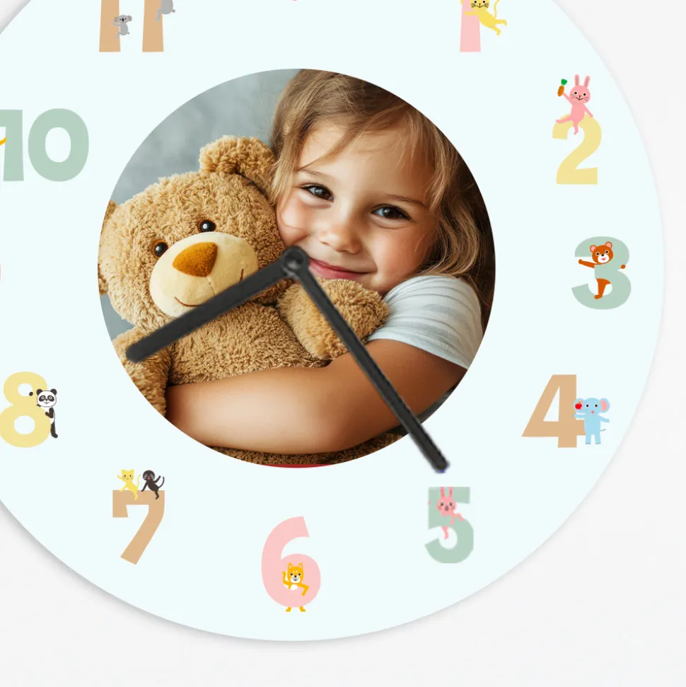 Horloge personnalisée - Photo enfant