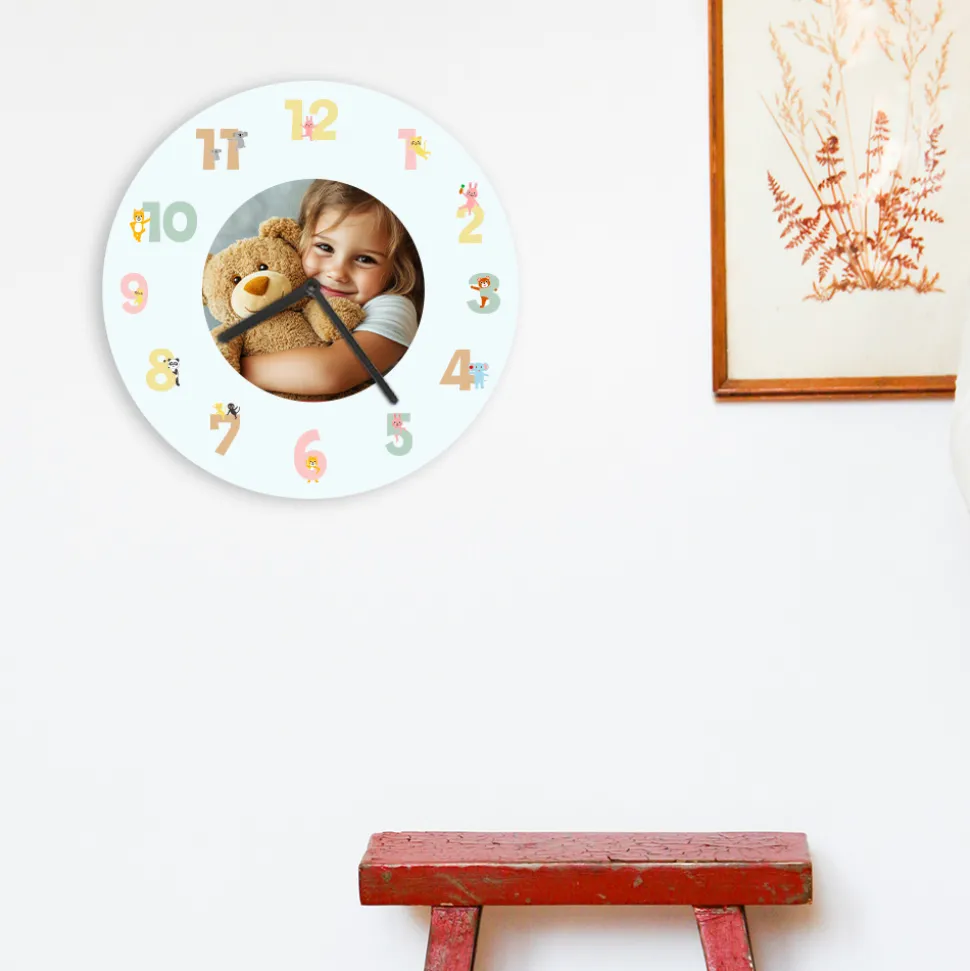 Horloge personnalisée - Photo enfant