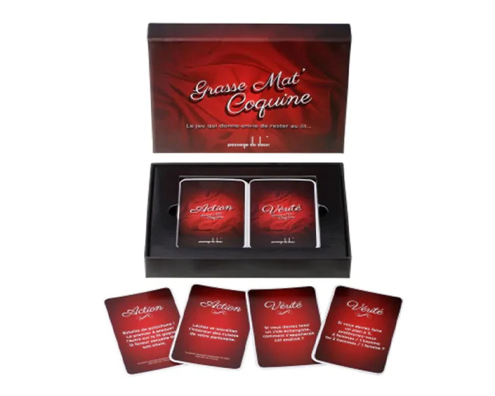Jeu de société érotique - Grasse mat' coquine