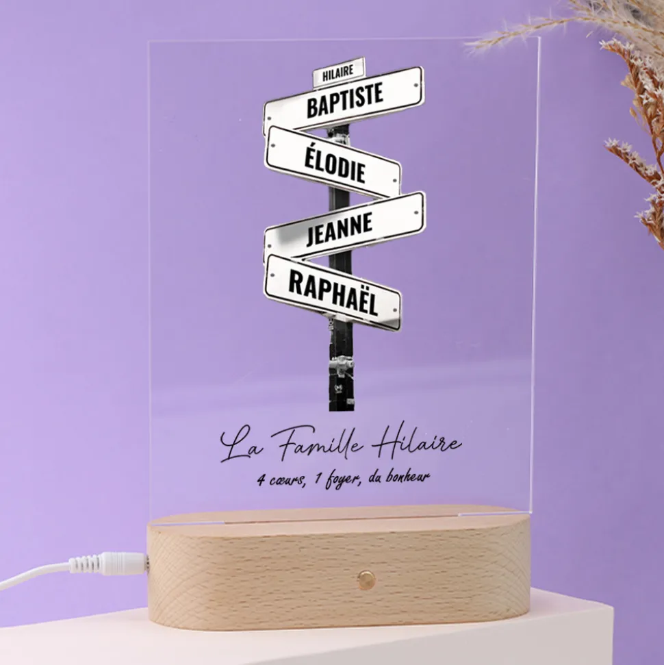 Lampe 3D personnalisée - Destination NYC