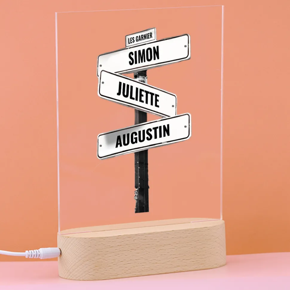 Lampe 3D personnalisée - Destination NYC