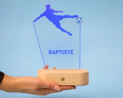 Lampe 3D personnalisée - Football