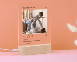 Lampe 3D personnalisée - Instagram
