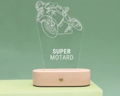 Lampe 3D personnalisée - Moto