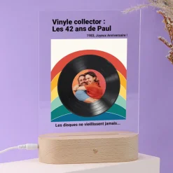 Lampe 3D personnalisée - Retro Vibes